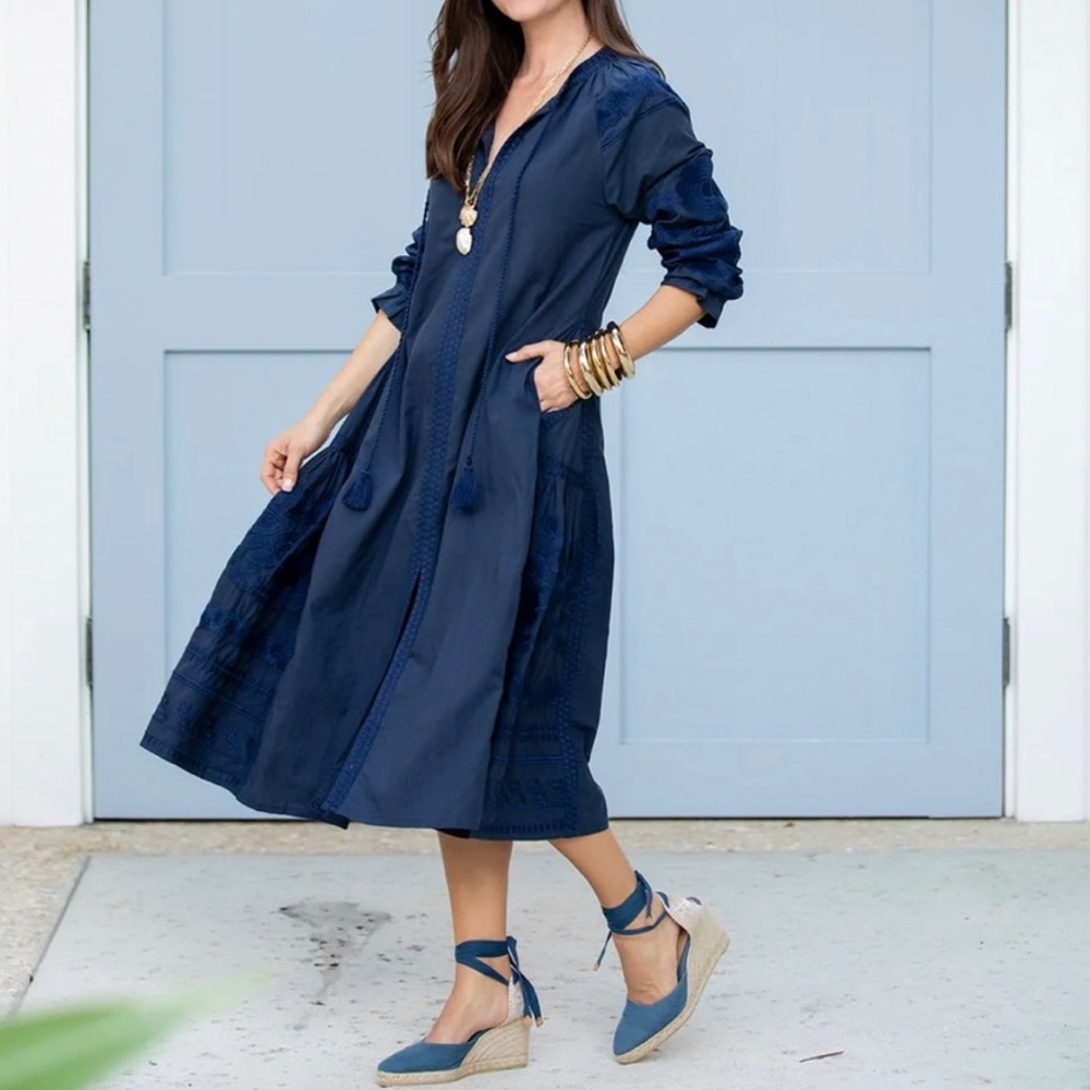 COATUE CAFTAN - CAVIAR
